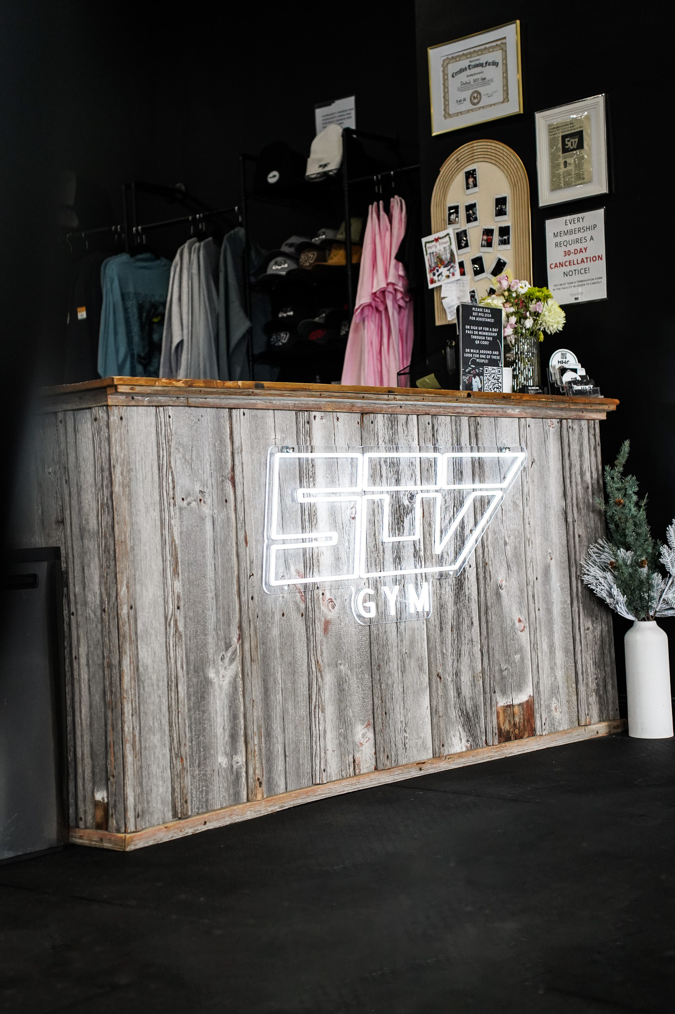 Front desk